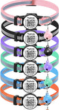 6 Pack QR Code Cat Collar by Taghelp