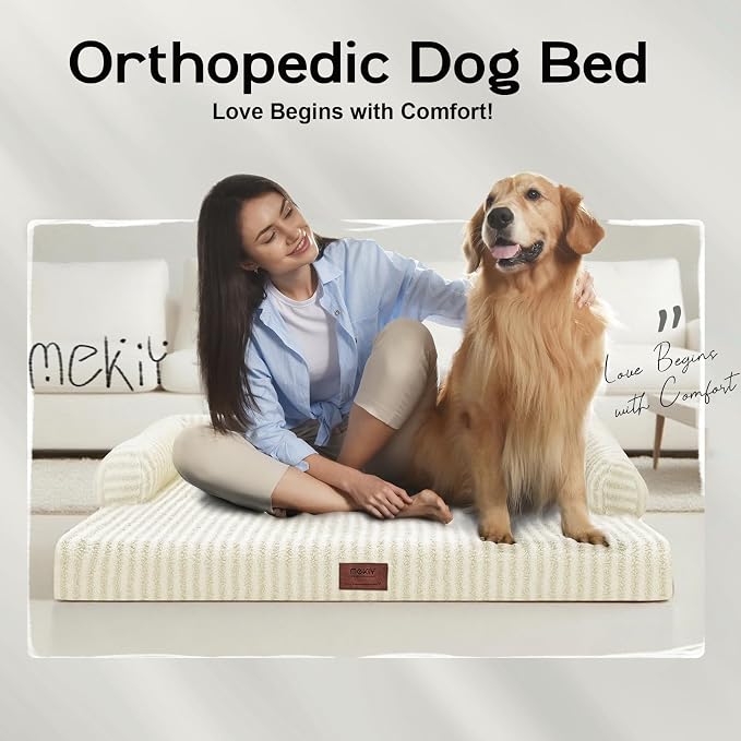 Large Dog Bed Waterproof Orthopedic Foam Dog Beds - Image 8