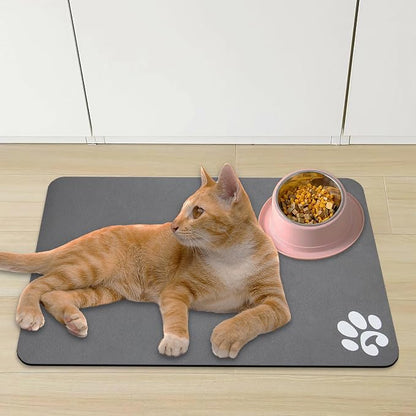 YCT Pet Cat Food Mats for Dog Food Mat, Cat Mat for Food, Pet Dog Cat Feeding - Image 6