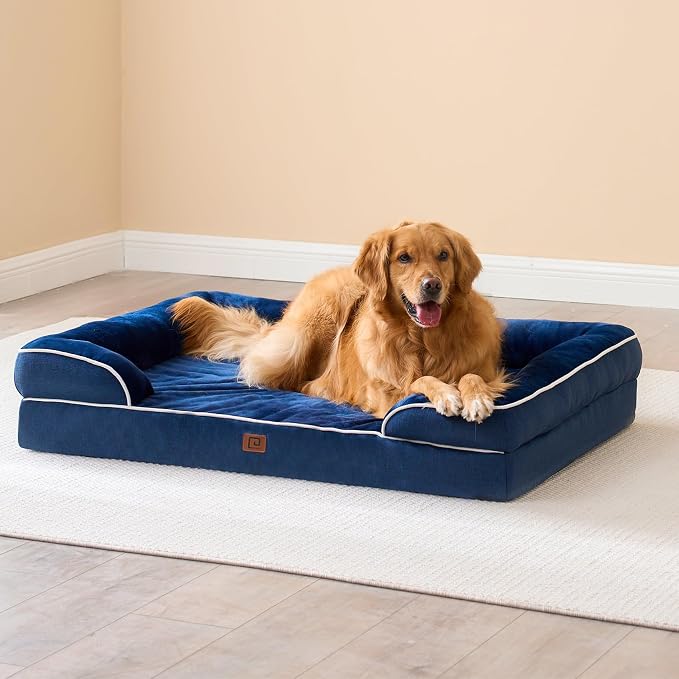 EHEYCIGA Orthopedic Dog Beds for Extra Large Dogs, Waterproof Memory Foam XL - Image 7