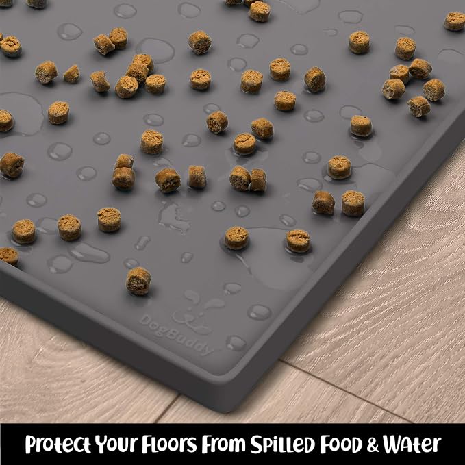 DogBuddy Dog Food Mat – Waterproof Dog Bowl Mat - Image 6