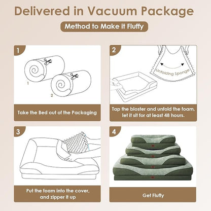 EHEYCIGA Orthopedic XXL Dog Bed - Image 7