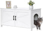 Homhedy 39.4" L Cat Litter Box Enclosure, Pet House by Homhedy