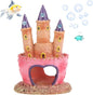Fish Tank Decorations Pink Castle Aquarium Decorations Resin Fish Cave Hideouts by HoneTeek