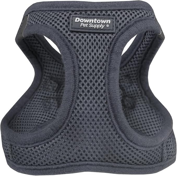 Downtown Pet Supply Step in Dog Harness No Pull, Charcoal by DowntownPetSupply