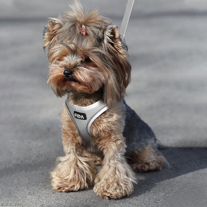 Fida Comfy Dog Harness with Leash, Soft Puppy Vest Escape Proof, Breathable - Image 6