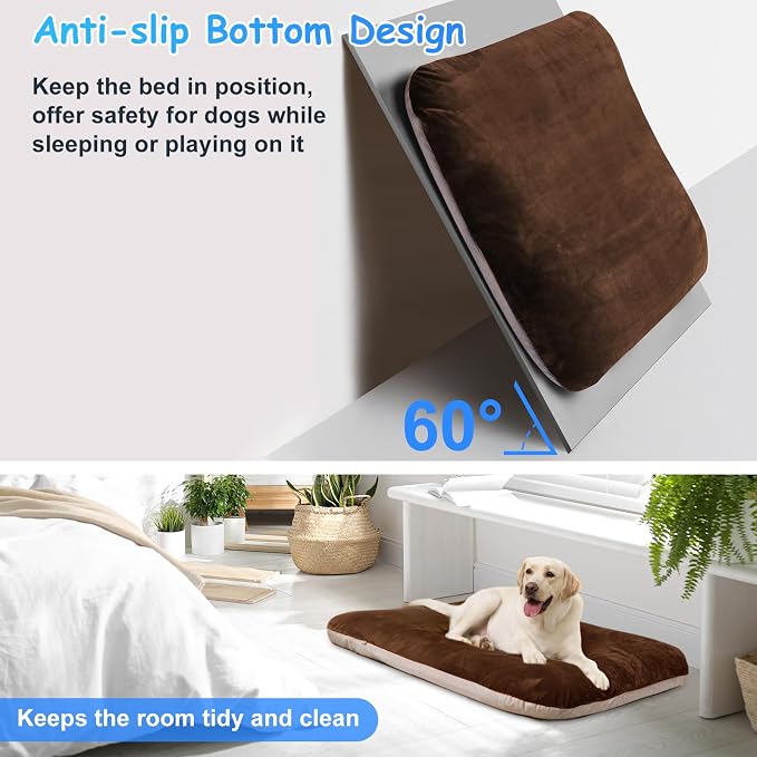 Magic Dog Super Soft Large Dog Bed Orthopedic Pet Beds 39 Inch Washable Anti - Image 4