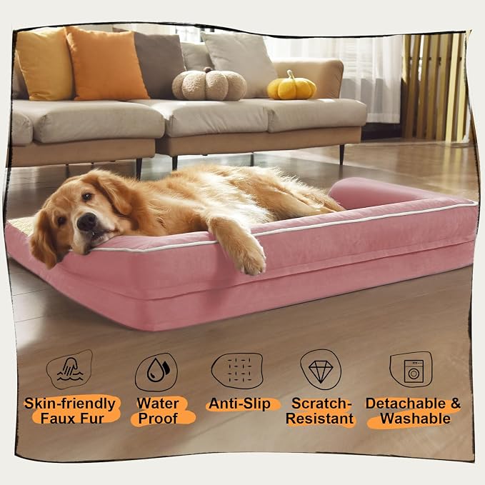 Extra Large Dog Bed-Orthopedic Waterproof XL Dog Bed - Image 6