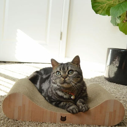 Necoichi Cardboard Cat Scratcher Bed - Image 3