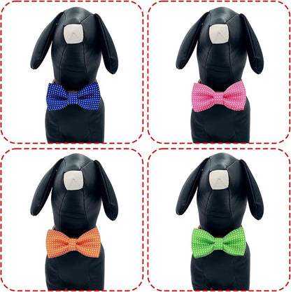 PET SHOW 8 Colors Dot Small Dogs Collar Embellishment Attachment Bow Ties - Image 4