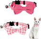Sliverdew 2 Pcs Kitten Bow Tie Collar by Sliverdew