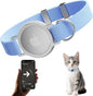 AirTag Cat Collar, Ultra Elastic Cat Tracker Collar, Airtag Holder Compatible by Sucegi
