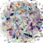 1lb Fluorite Aquarium Gravel Rocks Natural Tumbled Healing Crystal Chips Bulk by YATOJUZI