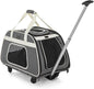 PETSFIT Large Pet Carrier with Wheels Designed by Petsfit