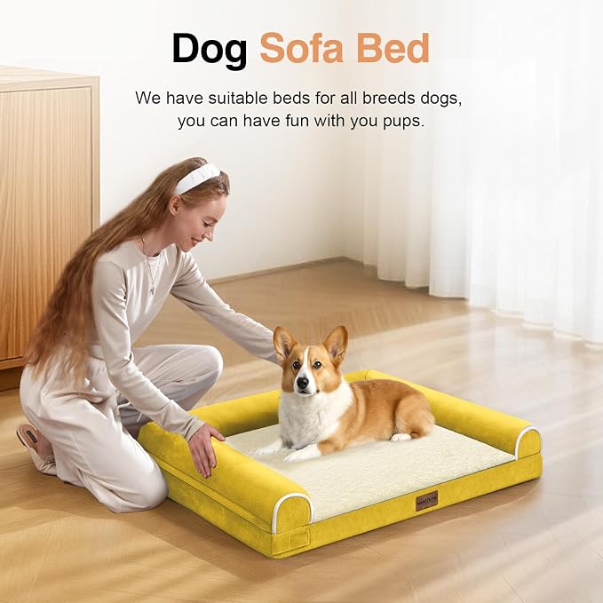 Medium Large Dog Bed Orthopedic Washable: Beds Bolster Medium Large Sized Dog - Image 3