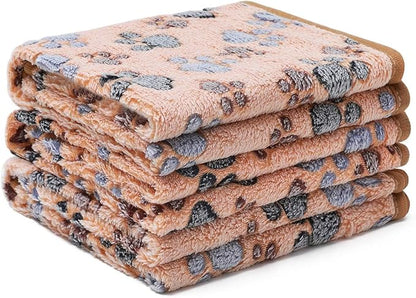 1 Pack 3 Blankets Super Soft Fluffy Premium Fleece Pet Blanket Flannel Throw by luciphia