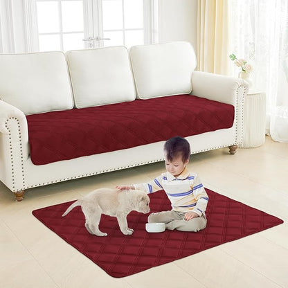 Smiry Waterproof Dog Bed Cover Blanket 68x82, Soft Reversible Pet Blanket - Image 7