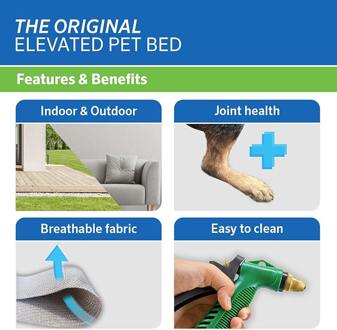 Coolaroo Original Elevated Dog Bed - Image 3
