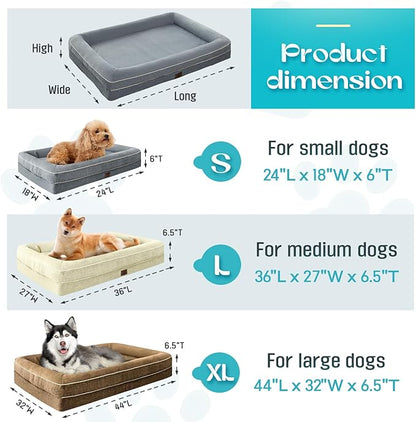 Waterproof Memory Foam Dog Beds - Image 8