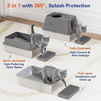 Stainless Steel Litter Box - Image 2