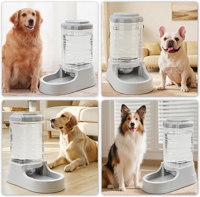 Kenond 2.5 Gallon Automatic Dog Water Dispenser, Gravity Water Bowl - Image 3