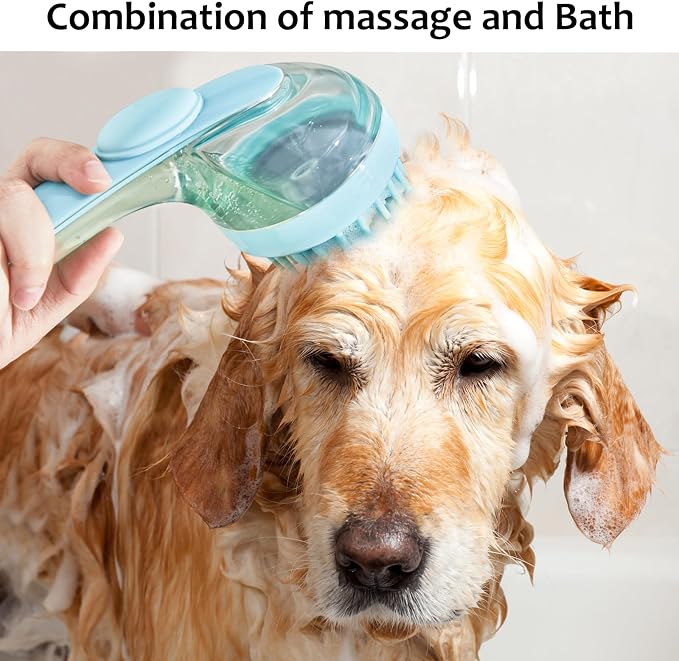 ELEGX Pet Grooming Bath Massage Brush - Image 2