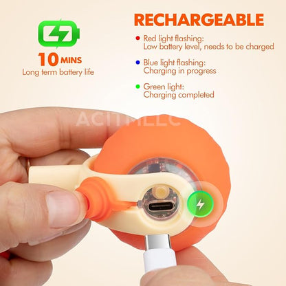 Interactive Dog Cat Ball Toy, Automatic Moving Cat Toy - Image 5