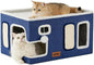 Extra-Wide Cat House for Indoor Cats by Zomisia