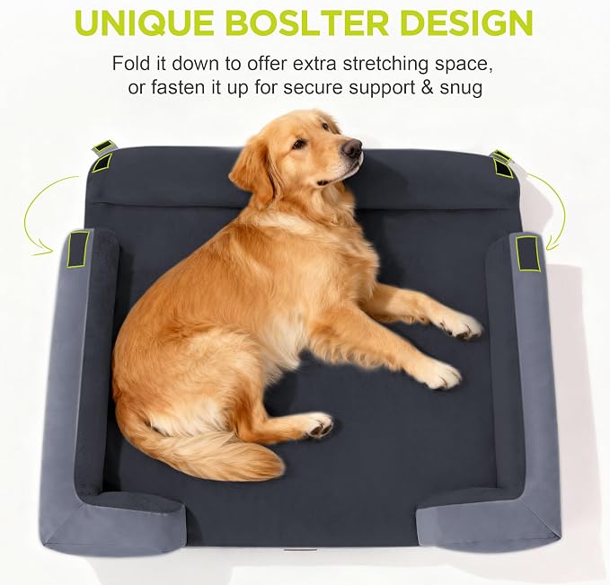 Extra Large Dog Bed, Orthopedic XL Washable Bed - Image 3