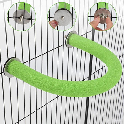 Rypet U Shape Parrot Perch Stand Toy - Image 6