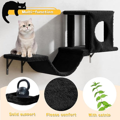 NUNU LAB Wall Mounted Cat Furniture Set - Image 6