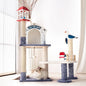 HYABi 43.5-Inch Novelty House Seagull Buoy Collapsible Cat Tree Tower Condo Bed by HYABI