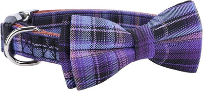 Faleela Soft &Comfy Bowtie Dog Collar, Detachable and Adjustable Bow Tie Collar - Image 3