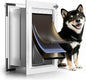 3-Flap Insulated Aluminum Doggy Door by PETCOMING