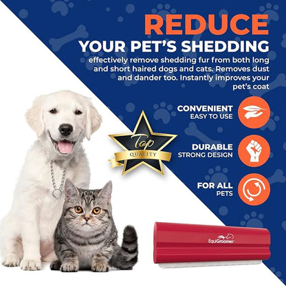 EasyGroomer Deshedding Brush for Dogs & Cats – Undercoat Grooming Tool for - Image 5