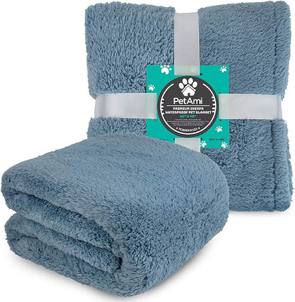 PetAmi Fluffy Waterproof Dog Blanket - Image 7