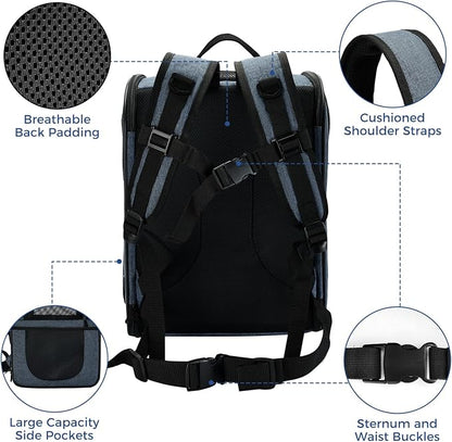 Apollo Walker Dog & Cat Carrier Backpack - Image 7
