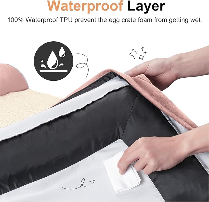 Medium Large Dog Bed Orthopedic Washable: Beds Bolster Medium Large Sized Dog - Image 4