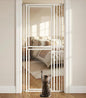 78.7" Extra Tall Cat Gate, Adjustable 27.5"-37.4" Wide Pet Proof Safety Gate by AFATI