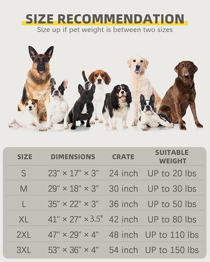 Orthopedic Dog Beds Large Sized Dog Waterproof Pet Bed - Image 6