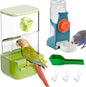 BNOSDM Automatic Bird Feeder Water Dispenser Set No Mess Bird Cage Feeders by BNOSDM