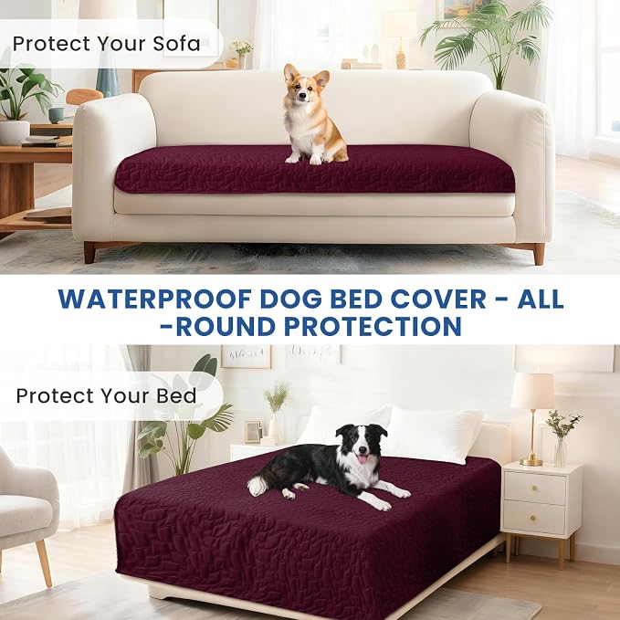 Waterproof Dog Bed Cover, Non-Slip Dog Blanket - Image 7