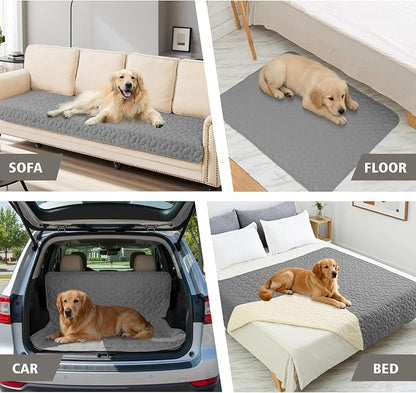 Ameritex Waterproof Pet Bed Cover Anti-Slip Dog Bed Blanket - Image 3