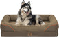 Washable Orthopedic Large Dog Bed -XL Large Dog Bed by ChezPaw