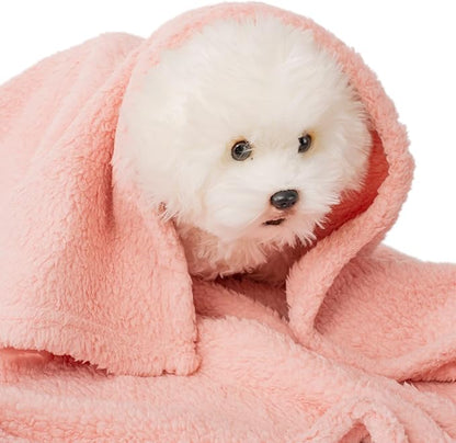 2 Blankets, Dog Cat Pet Blanket, Soft Warm Fleece, - Image 6