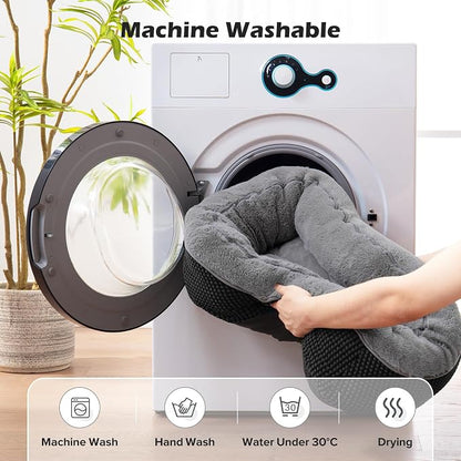 INVENHO Small Dog Bed Orthopedic Warming Soft Calming Sleeping Durable - Image 6