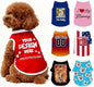 Custom Dog Shirt with Name Photo Text Logo Personalized Dog Pullover Shirts by Unknown