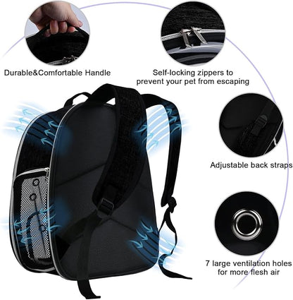 BAGLHER Cat Carrier Backpack Bubble - Image 2