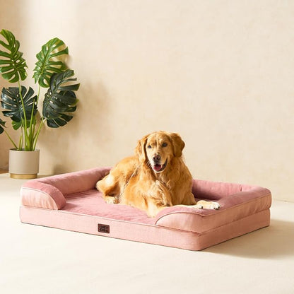 EHEYCIGA Orthopedic Dog Beds for Large Dogs, Waterproof Memory Foam Large Dog - Image 9