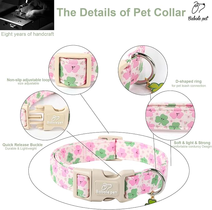St Patricks Day Dog Collar for Small Dogs - Image 4